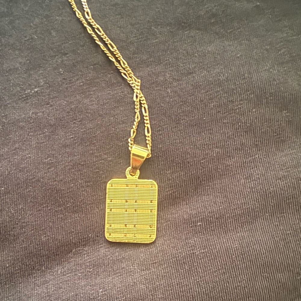 Bracha Initial Card necklace- Letter J - Picture 3 of 3